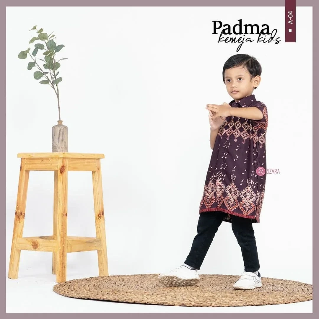 Zizara - Kemeja Kids Padma A04 thumb 2