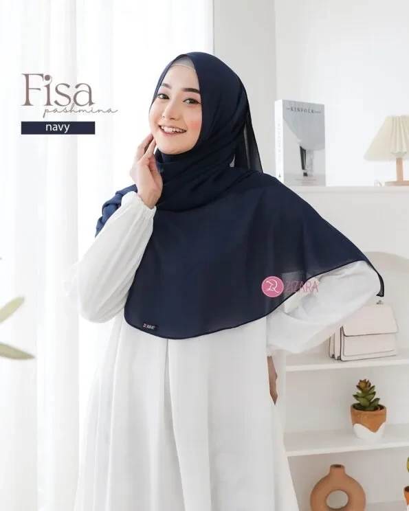 Zizara - Fisa Shawl Navy