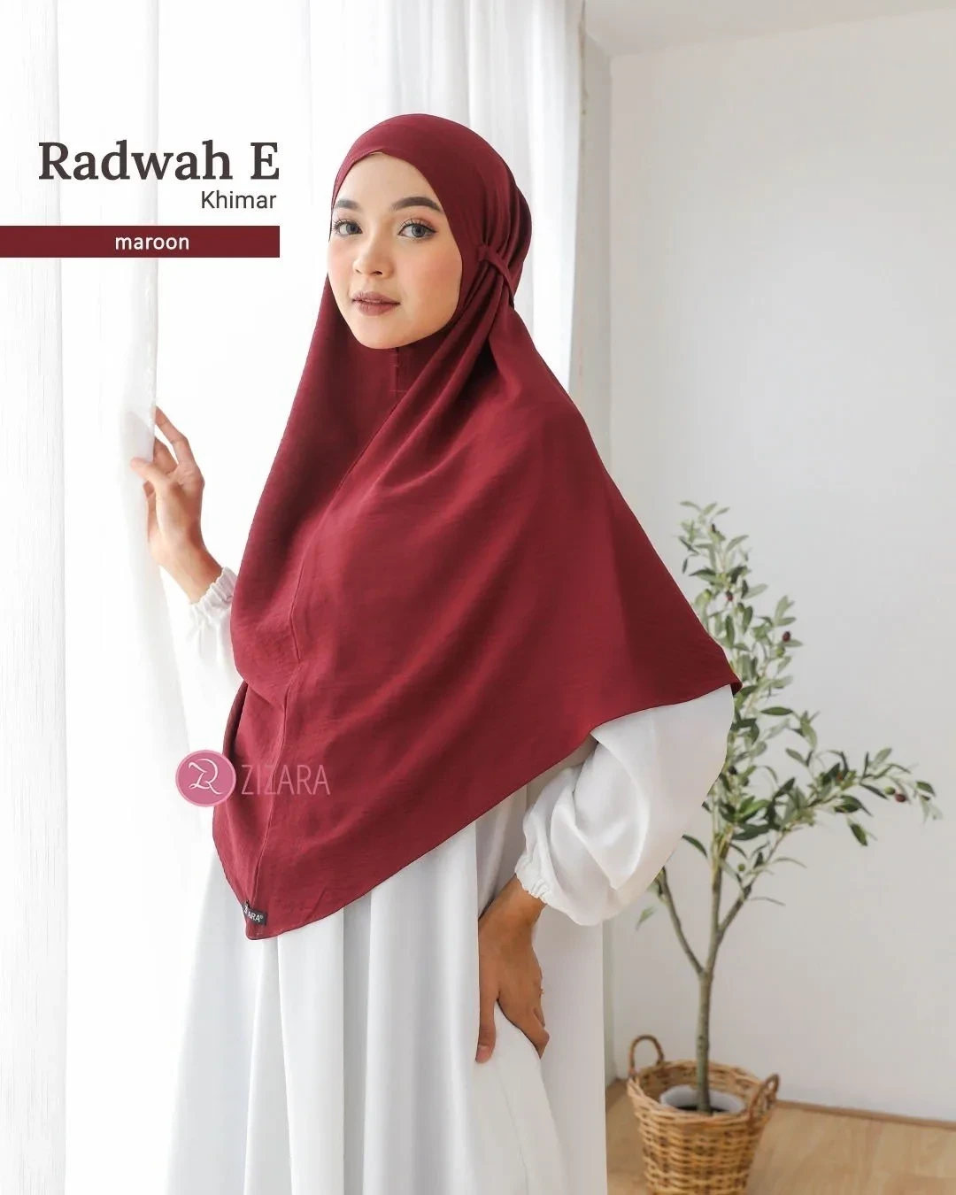 Zizara - Radwah E Maroon thumb 2