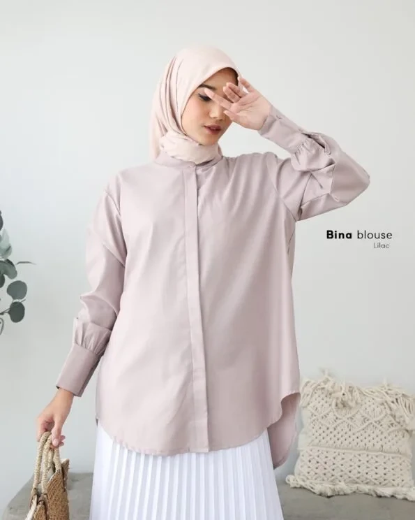 Zizara - Bina Blouse Lilac