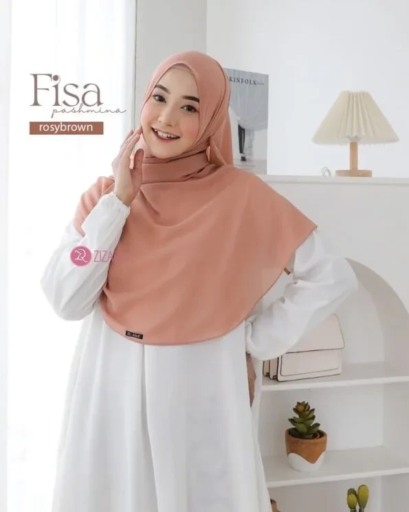 Zizara - Fisa Shawl Rosy Brown