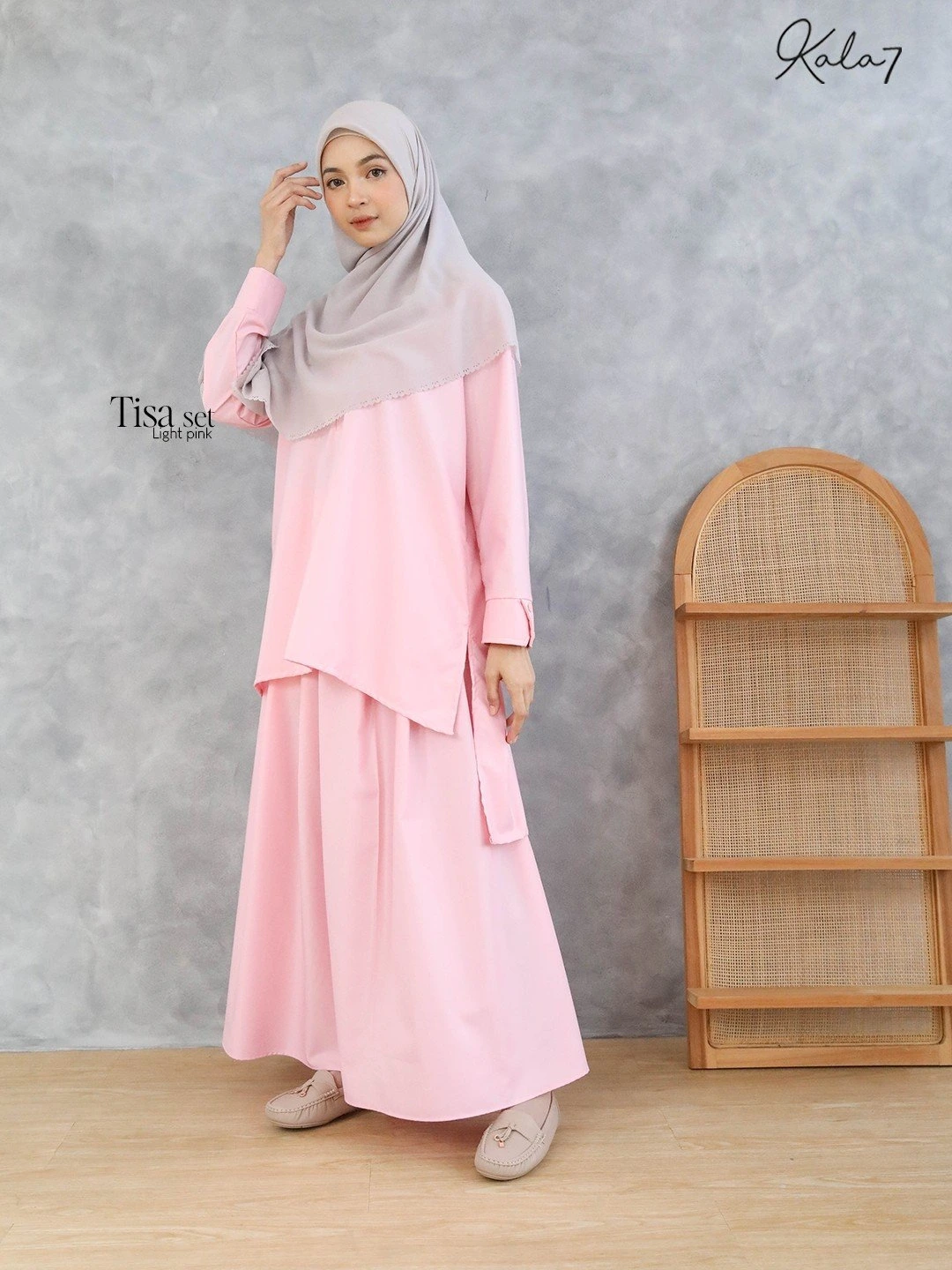 Zizara - Tisa Set Light Pink thumb 2