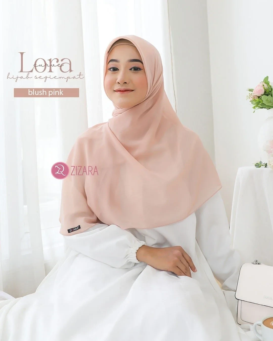 Zizara - Lora Curve Blush Pink thumb 2
