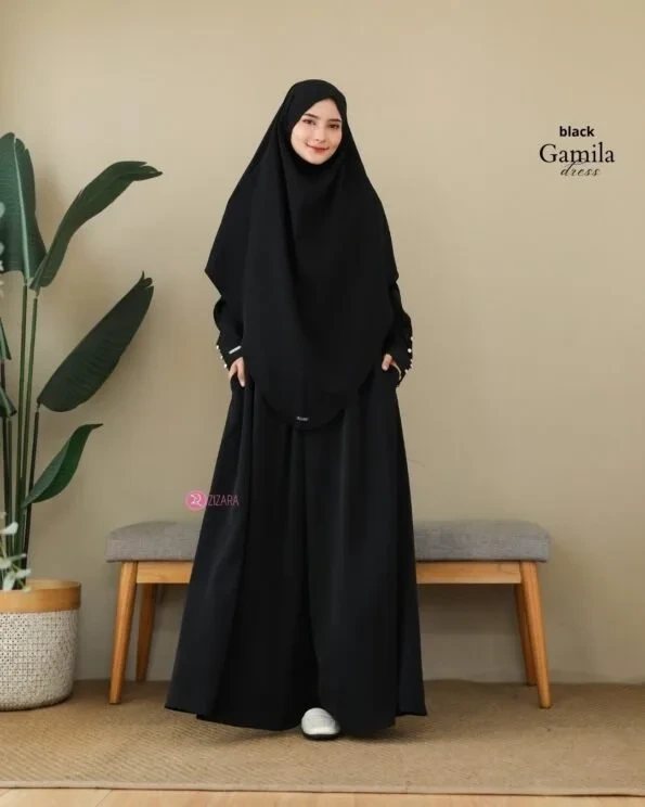 Zizara - Dress Gamila Black