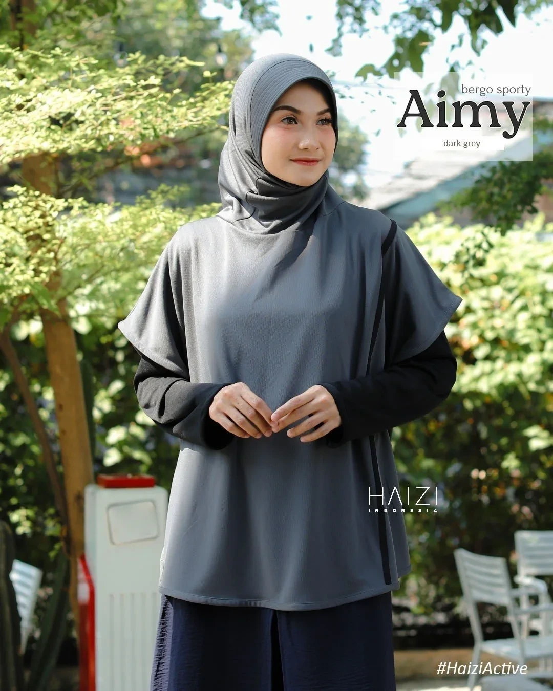 Zizara - Aimy Bergo Sporty Dark Grey thumb 2