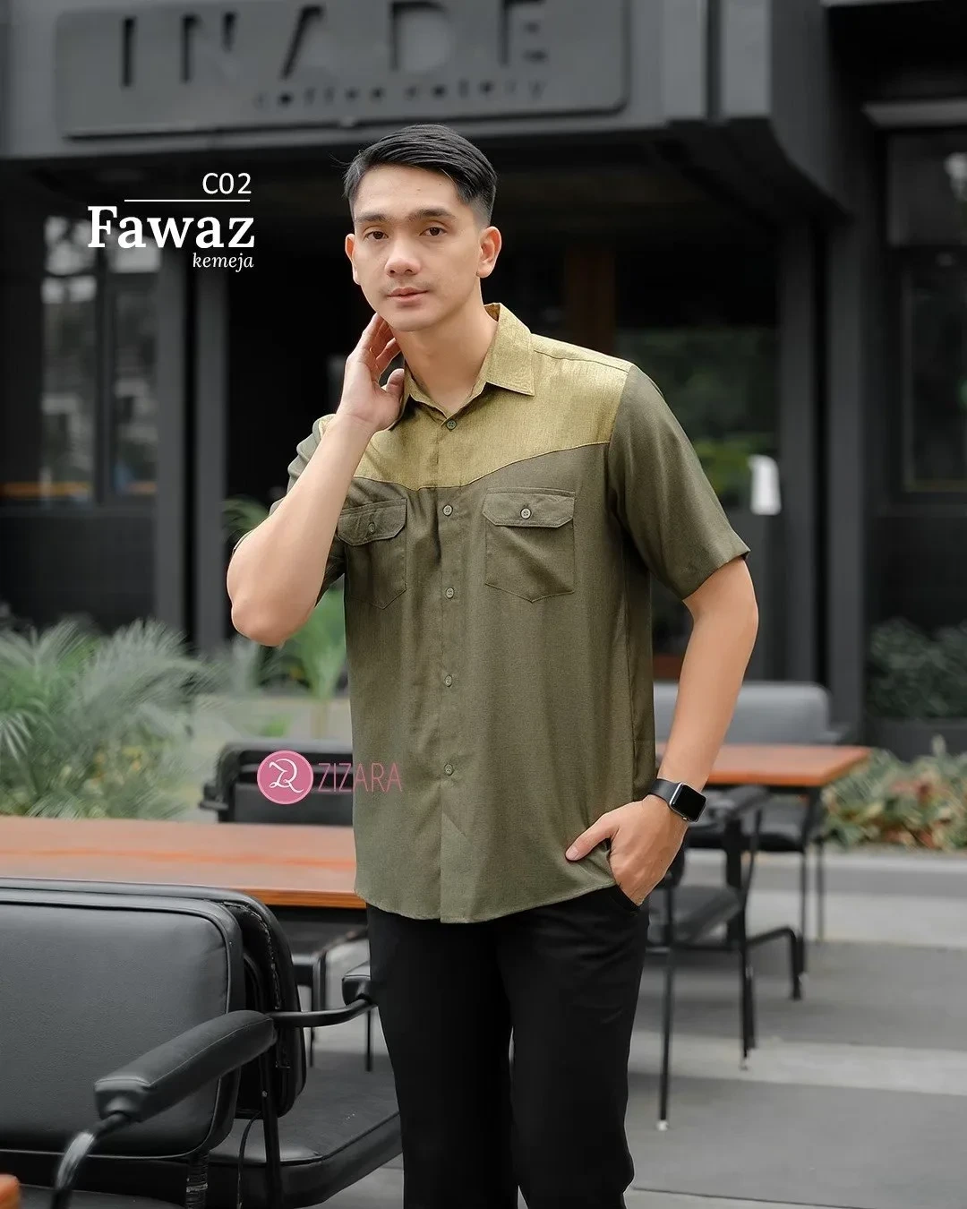 Zizara - Kemeja Fawaz C02 thumb 2