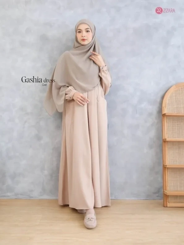 Zizara - Dress Gashia Oat