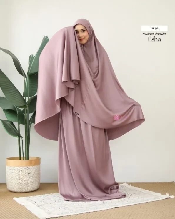Zizara - Mukena Esha Taupe