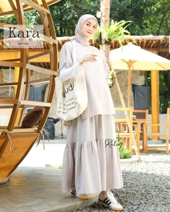 Zizara - Kara Set Light Tan