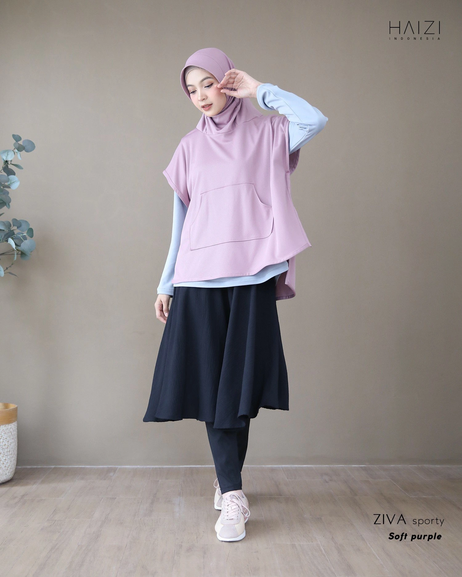 Zizara - Ziva Bergo Sporty Soft Purple thumb 2