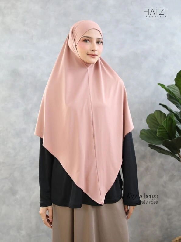 Bergo Kayza Dusty Rose