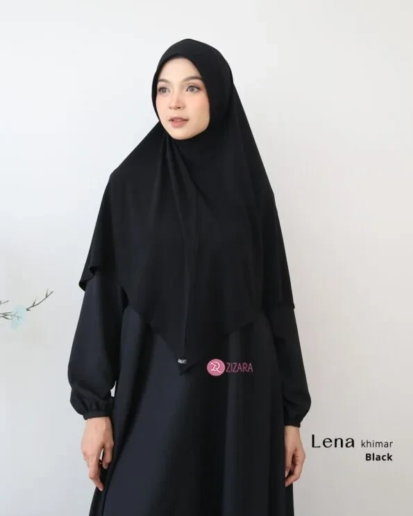 Zizara - Khimar Lenna Black