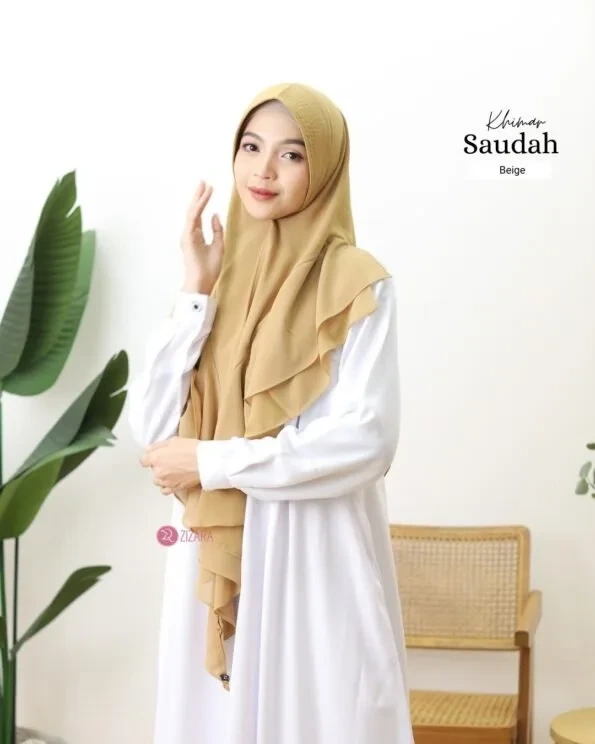 Zizara - Khimar Saudah Beige