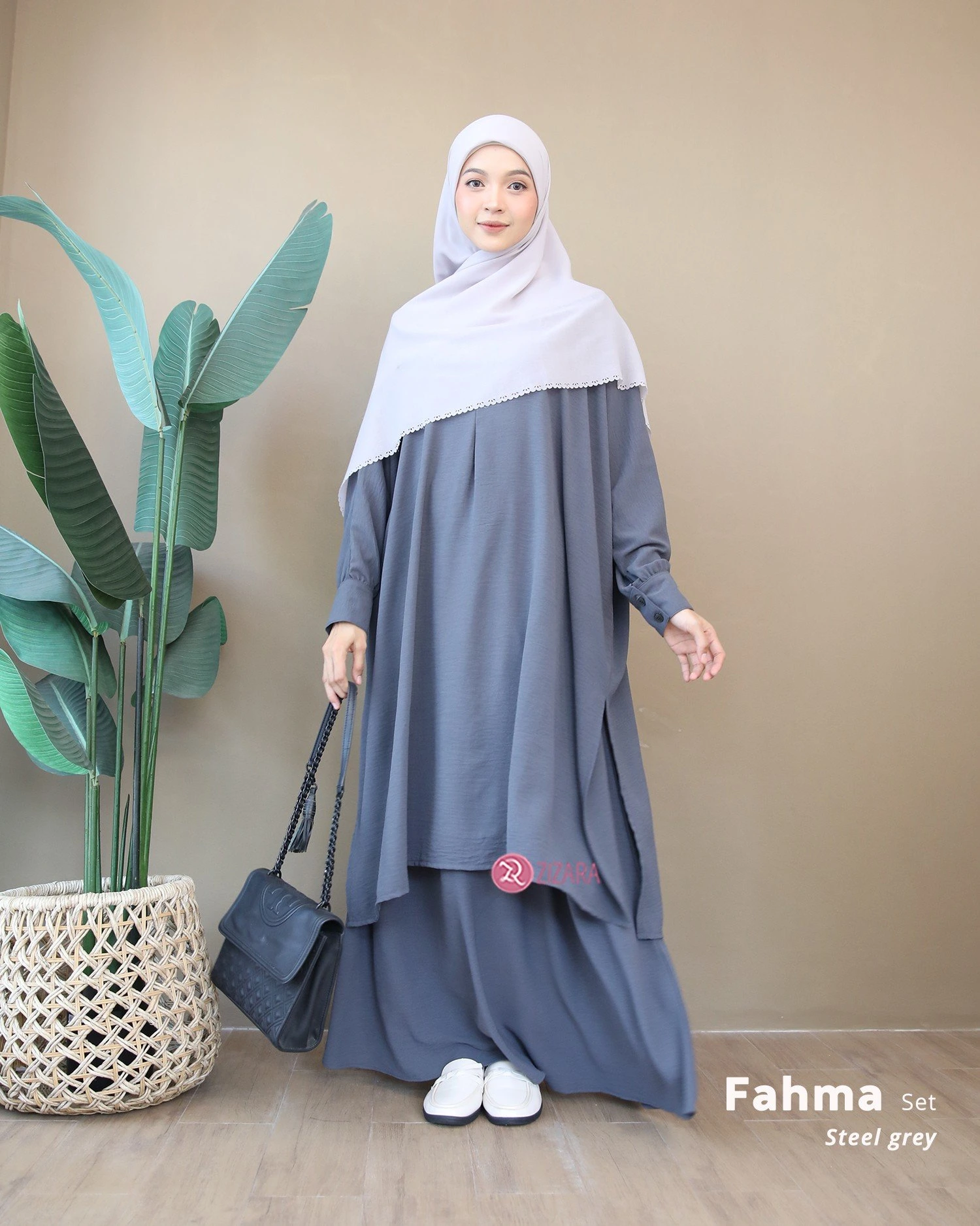 Zizara - Fahma Set Steel Grey thumb 2