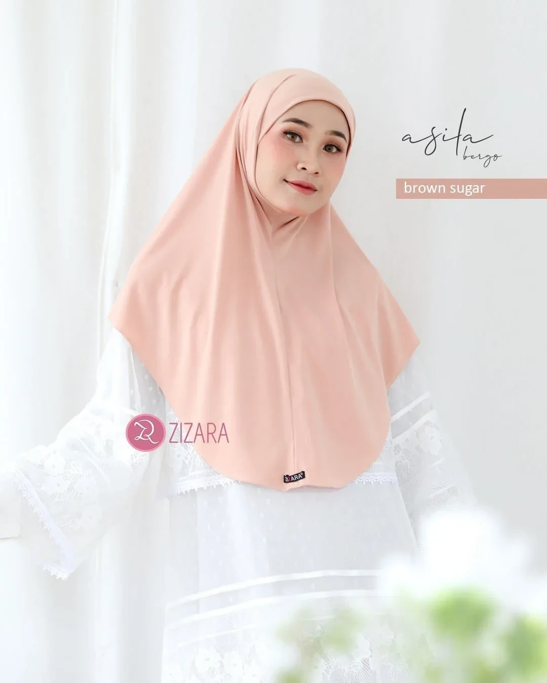 Zizara - Bergo Asila Brown Sugar thumb 2
