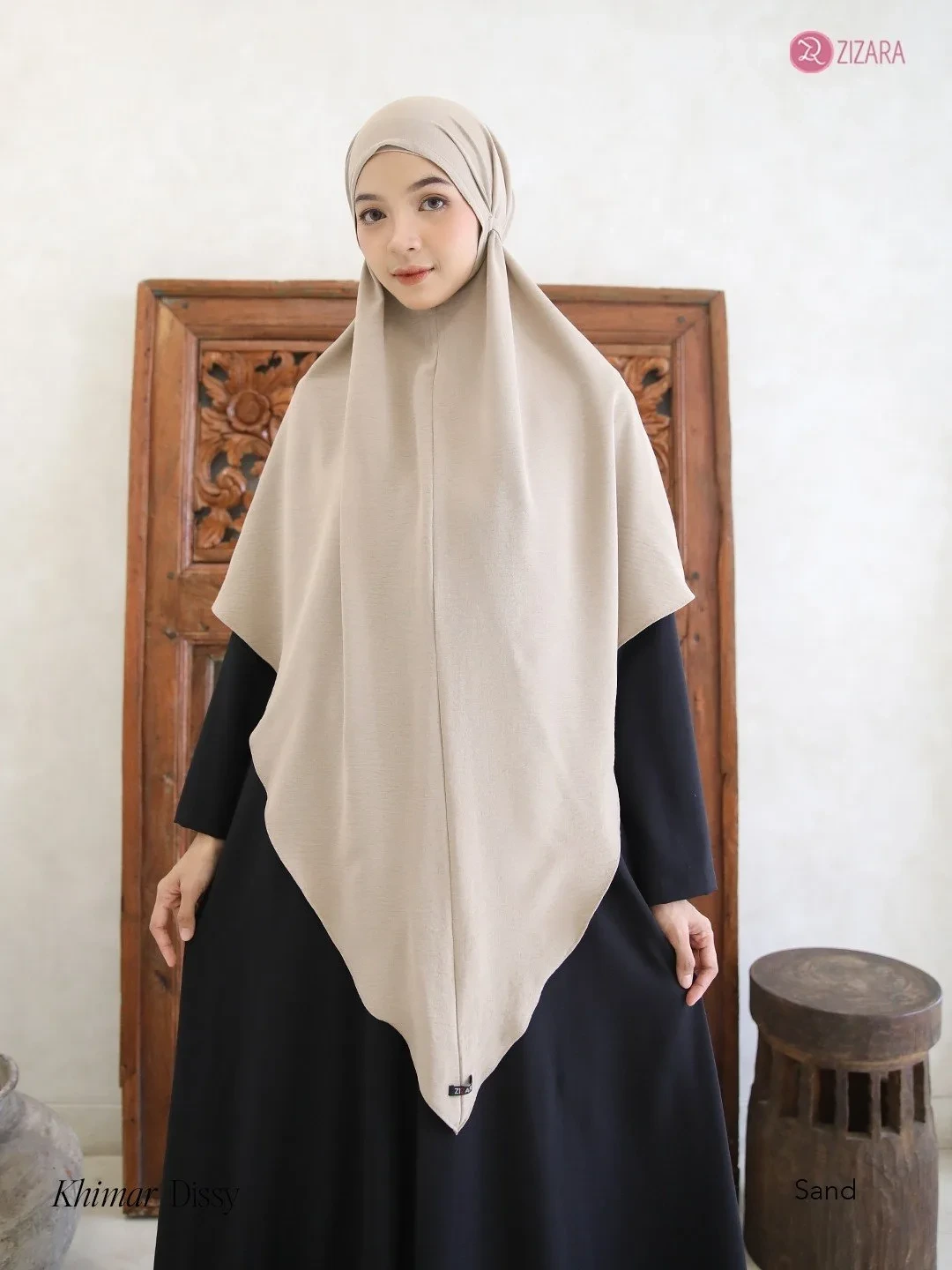 Zizara - Khimar Dissy Sand thumb 2