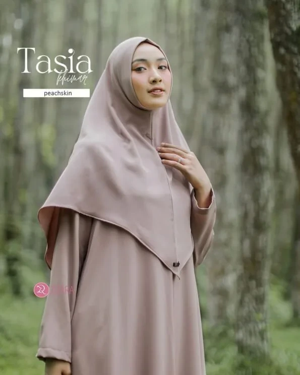 Zizara - Bergo Tasia Peach Skin