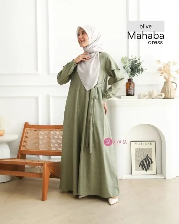 Zizara - Dress Mahaba Olive