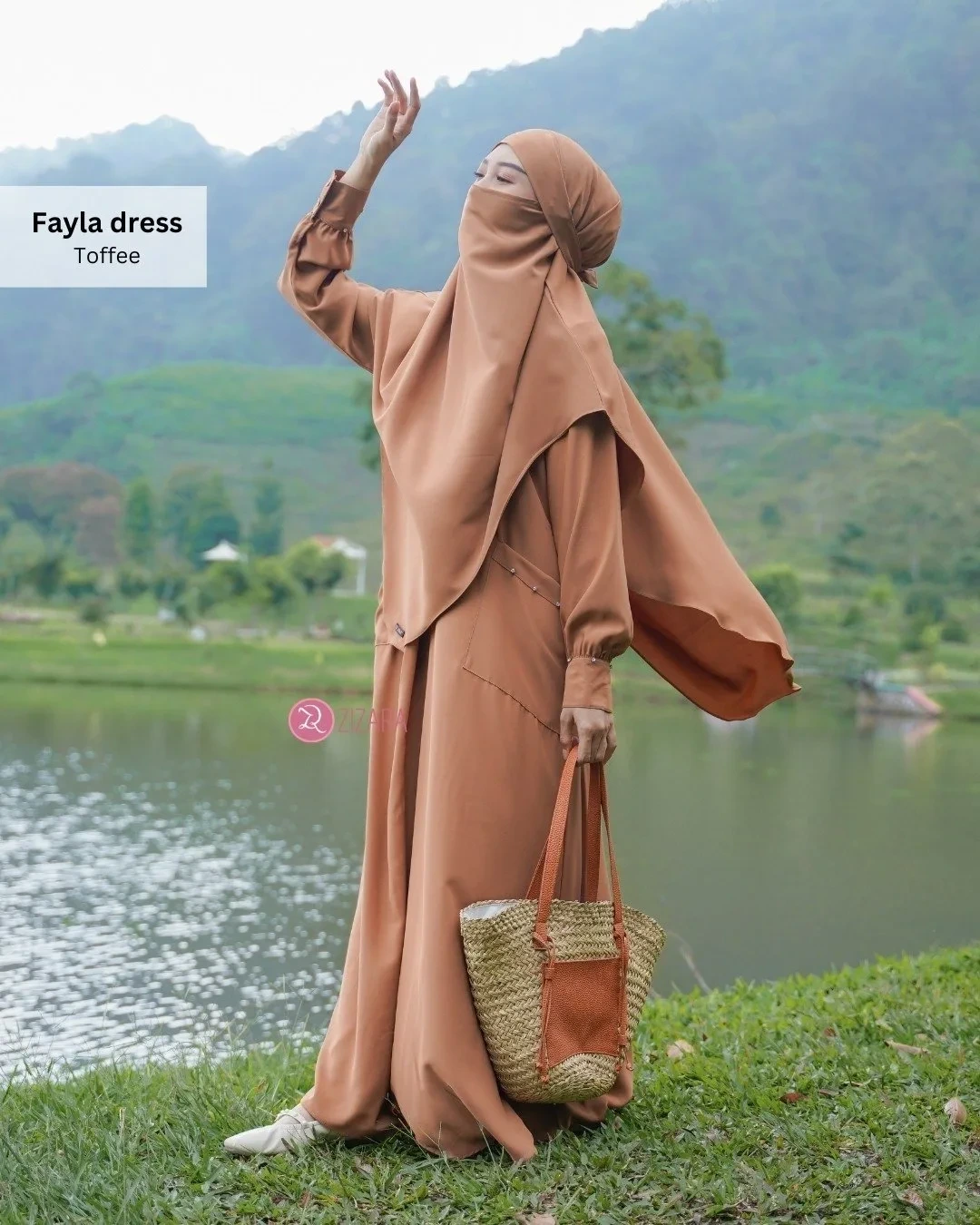 Zizara - Dress Fayla Toffee thumb 2