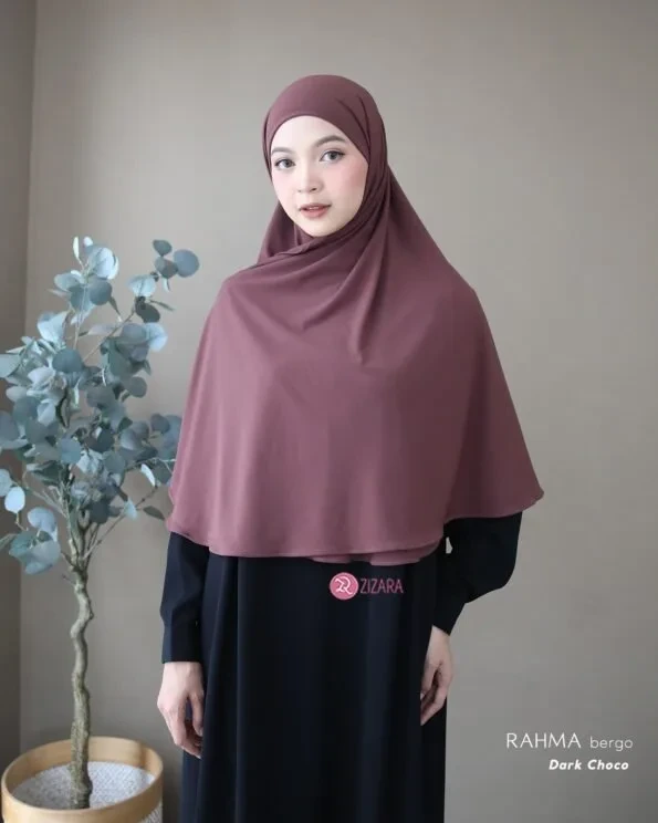 Zizara - Bergo Rahma  Dark Choco
