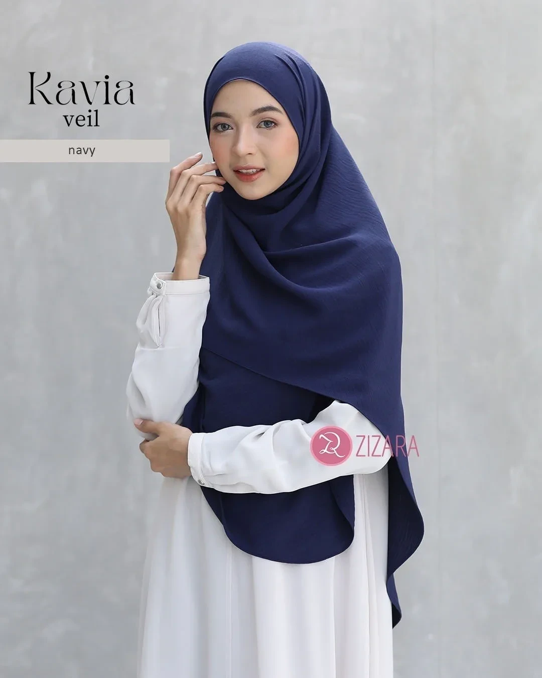 Zizara - Kavia Veil Navy thumb 2