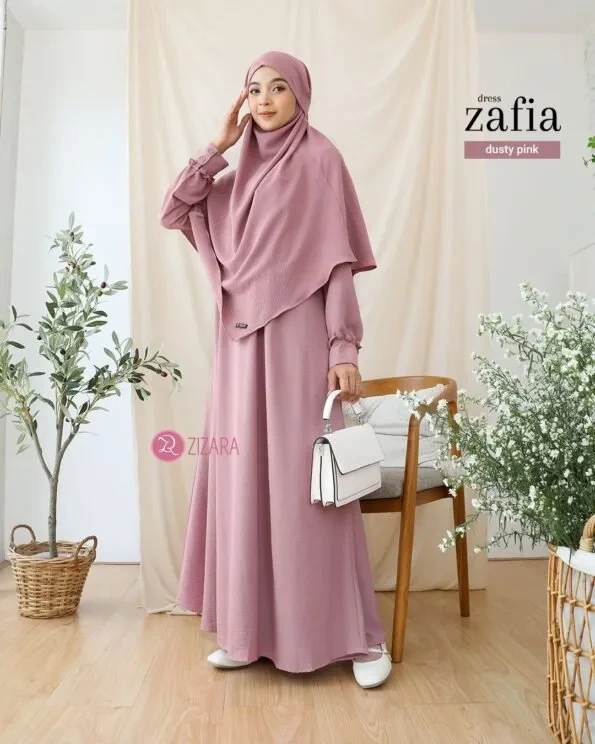 Zizara - Dress Zafia Dusty Pink