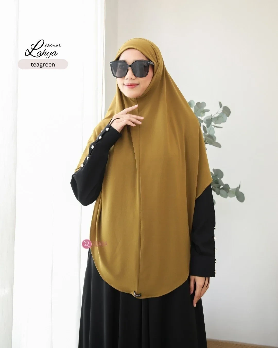 Zizara - Khimar Lahya Teagreen thumb 2