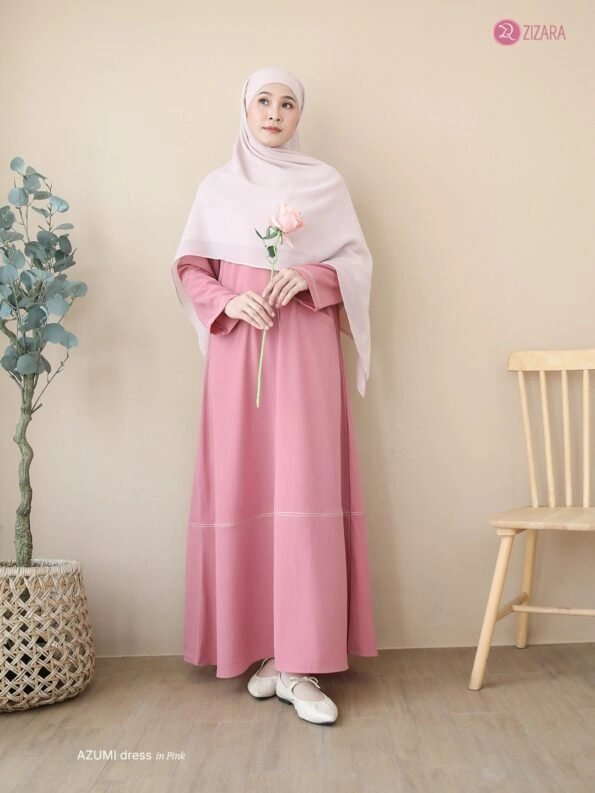 Dress Azumi Dusty Pink