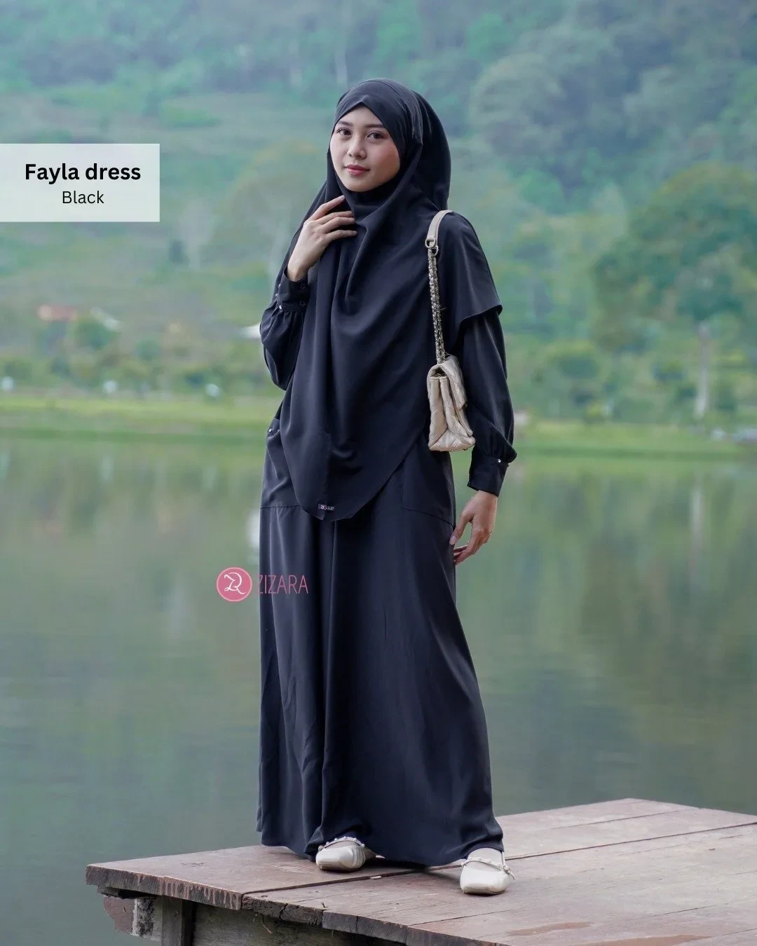 Zizara - Dress Fayla Black thumb 2