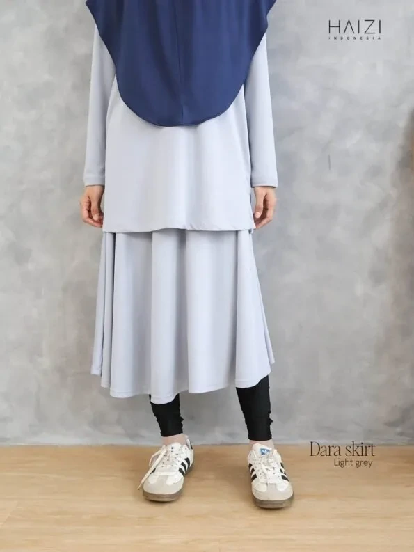 Zizara - Dara Skirt Dry Fit Light Grey