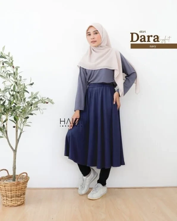 Zizara - Dara Skirt Dry Fit Navy