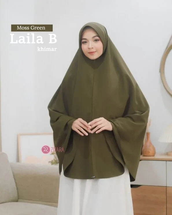 Zizara - Bergo Laila B Moss Green