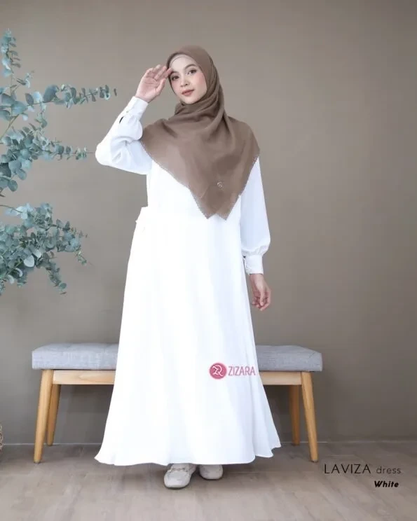 Zizara - Dress Laviza Broken White