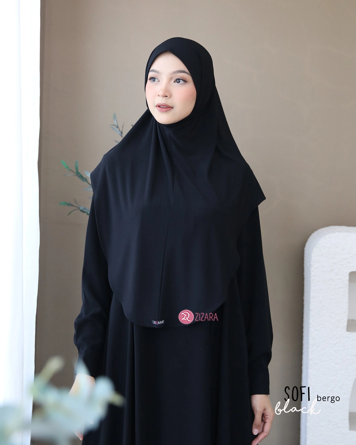 Zizara - Bergo Sofi Black thumb 2