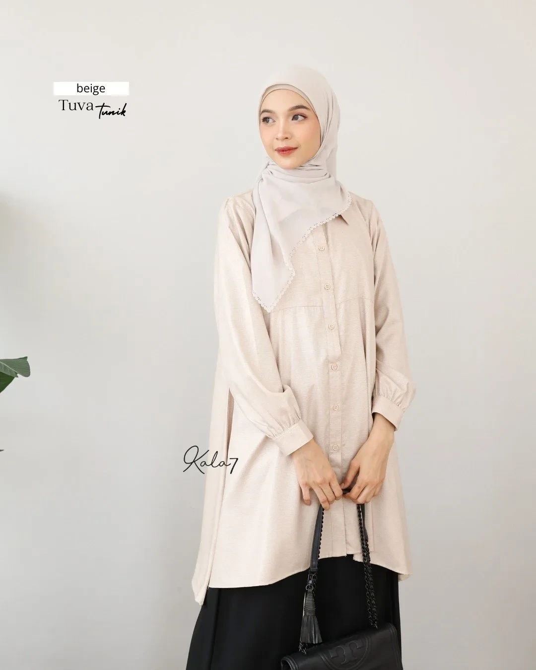 Zizara - Tunik Tuva Beige thumb 2