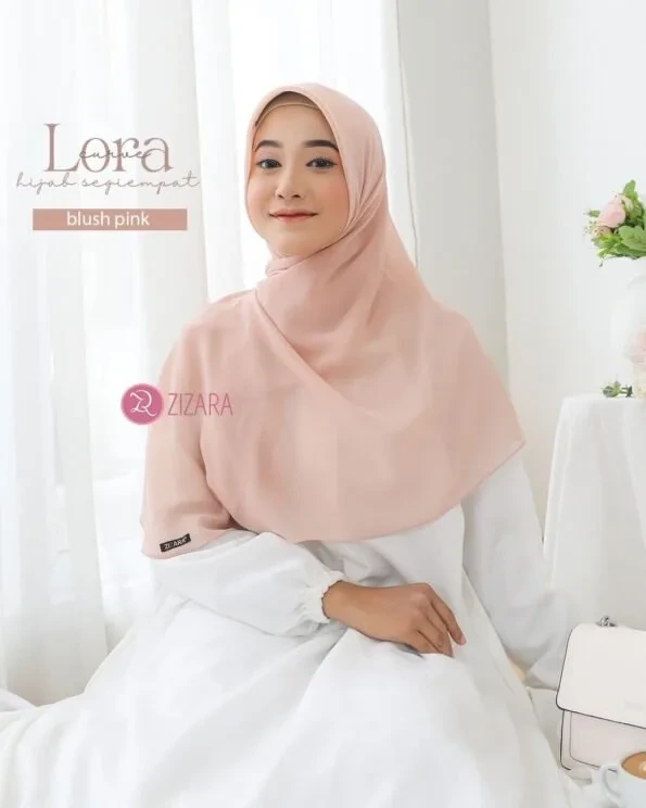 Zizara - Lora Curve Blush Pink