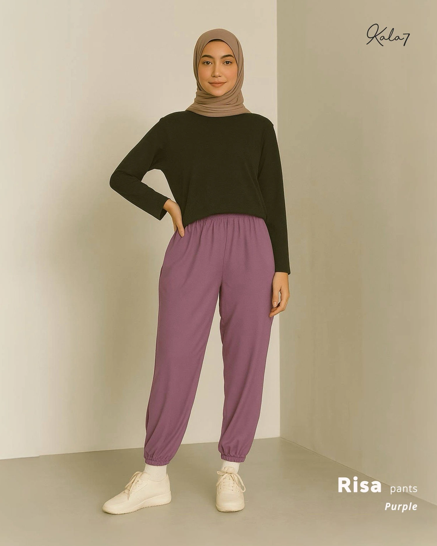 Zizara - Basic Pants Risa Purple thumb 2
