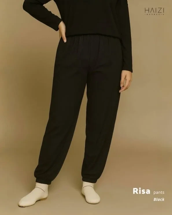 Zizara - Basic Pants Risa Black