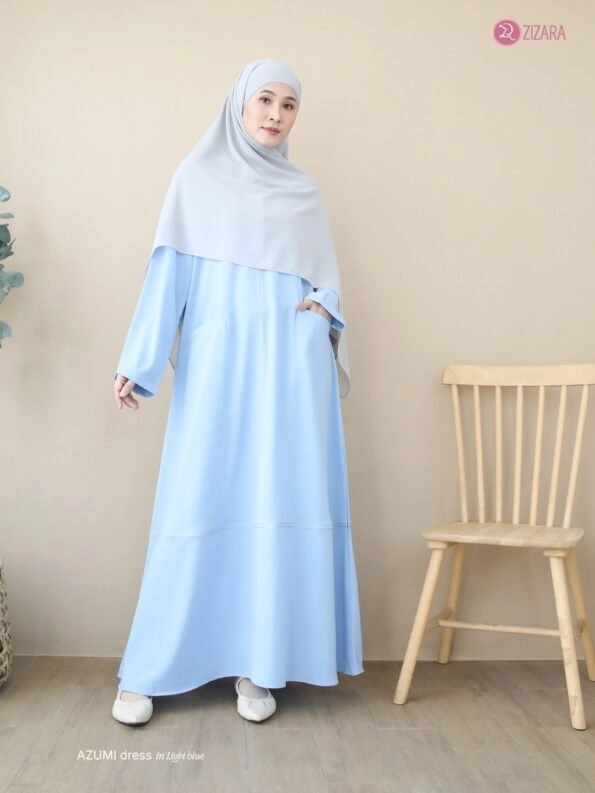 Dress Azumi Light Blue