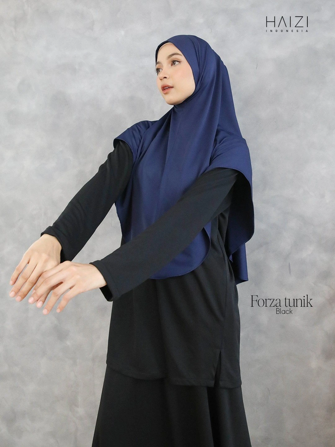 Zizara - Tunik Forza Black thumb 2
