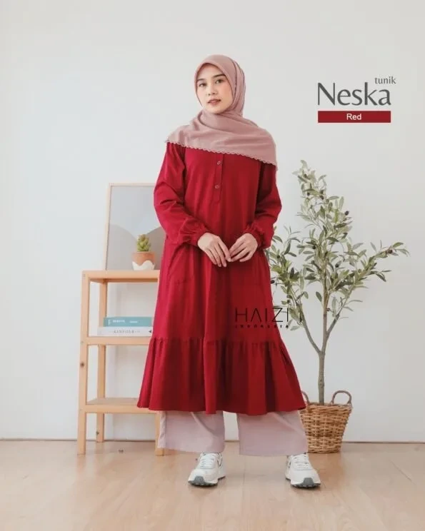 Zizara - Haizi Tunik Neska Red
