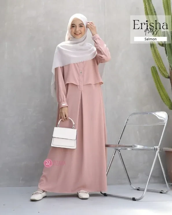 Zizara - Dress Erisha Salmon