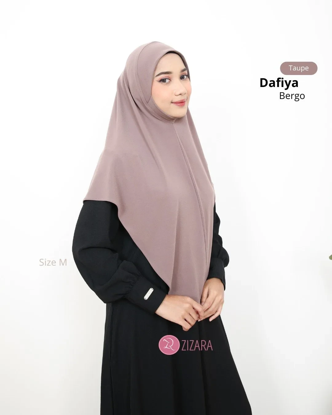 Zizara - Bergo Dafiya Taupe thumb 2