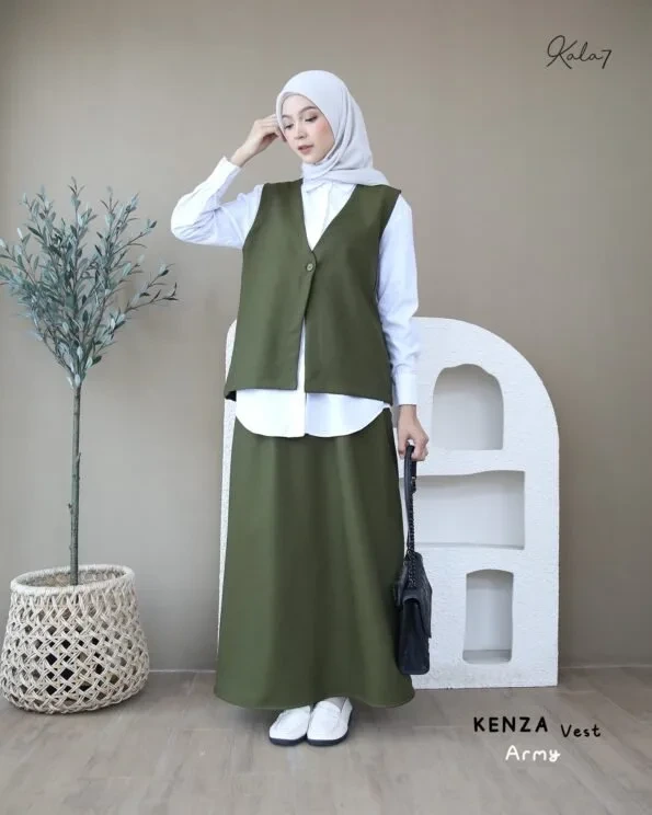 Zizara - Kenza Vest Army