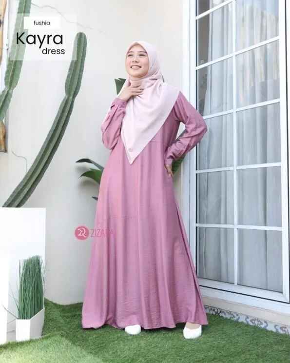 Zizara - Dress Kayra Fuschia