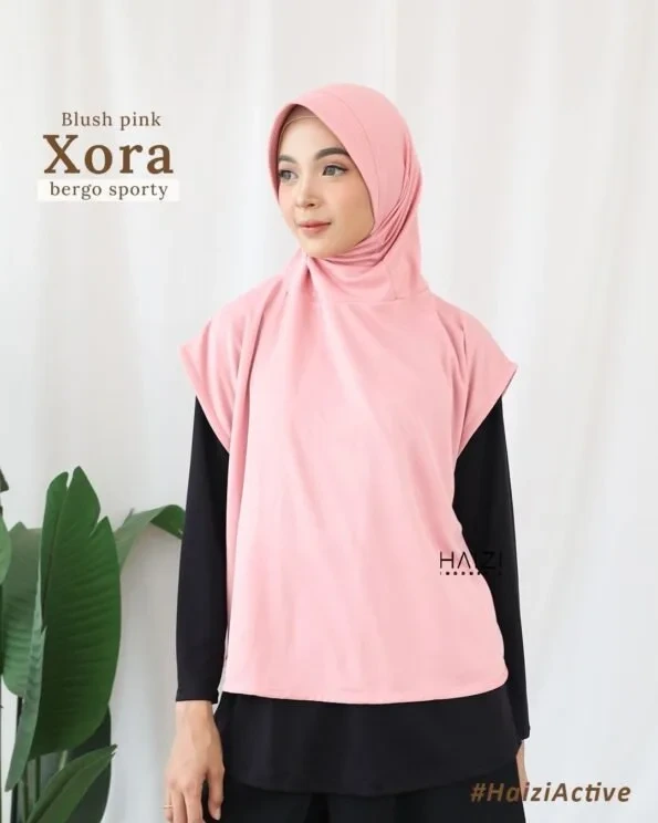 Zizara - Bergo Xora Blush Pink thumb 2