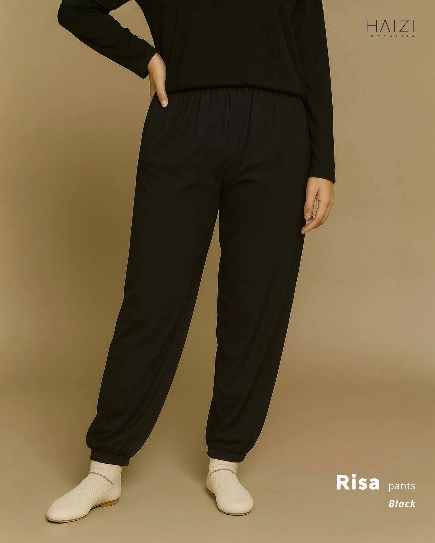 Zizara - Basic Pants Risa Black thumb 2