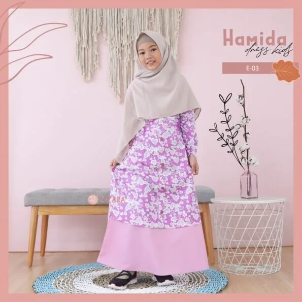 Zizara - Hamida Kids Dress E03