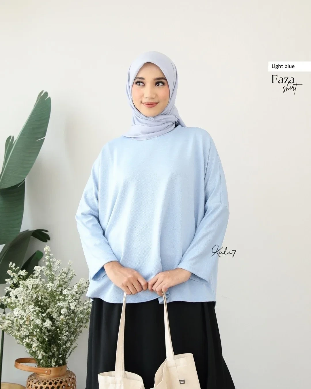 Zizara - Faza Shirt Light Blue thumb 2