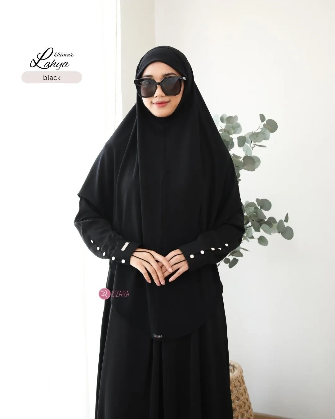 Zizara - Khimar Lahya Black thumb 2
